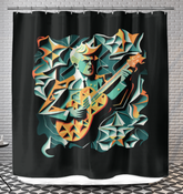 Melodious Muse Shower Curtain